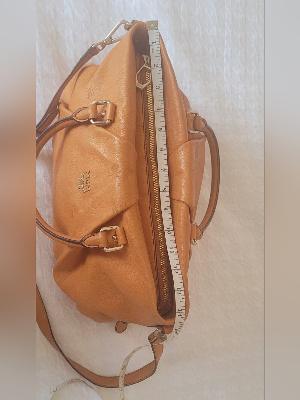 MCM MONOGRAM HANDBAG - Picture 3 of 15